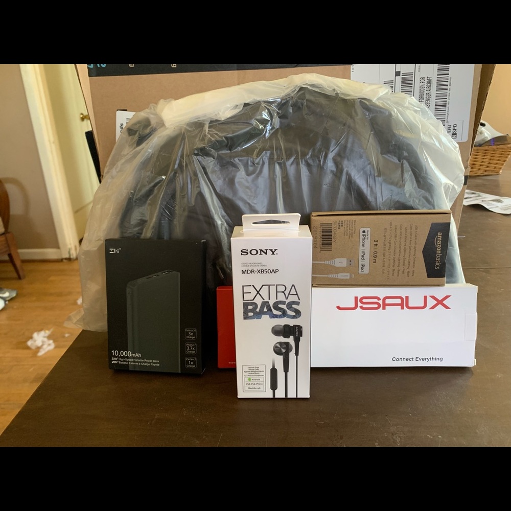 Ultimate backpack technology bundle.